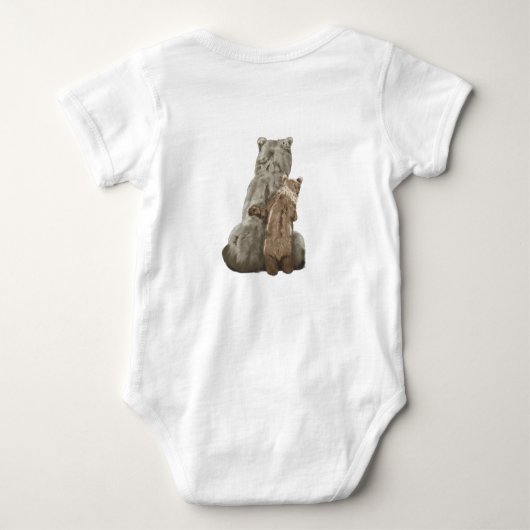 ママと子どもが大好き ベビーボディスーツ (裏面)