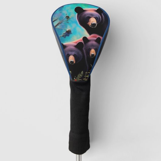 ママと子 ゴルフヘッドカバー (正面)