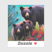 ママと子 シール (シート)