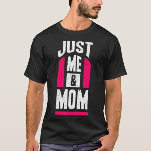 ママと私だけ Tシャツ (正面)