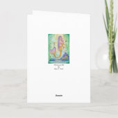 ママと私のグリーティングカードbyルネ・ラボイエ カード (裏面)