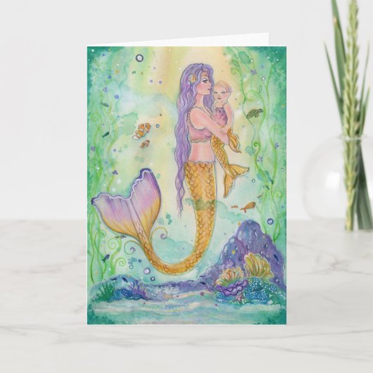 ママと私のグリーティングカードbyルネ・ラボイエ カード (正面)