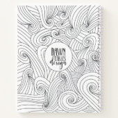 ママと私のスケッチブック | 象の家族 ノートブック (裏面)