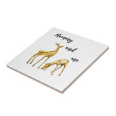 ママと私の鹿 タイル (側面)