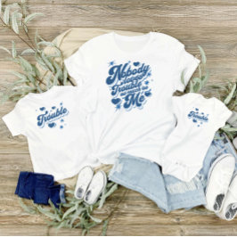 ママと私ほど困る人はいない ベビーボディスーツ