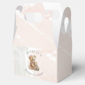 ママと私テディベア赤ちゃんシャワー フェイバーボックス (オープン)