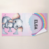 ママと私 バスタオル (バスタオル)