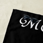 ママと赤いハート ビーチタオル (インサイチュ)