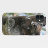 ママと赤ちゃんコアラ Case-Mate iPhoneケース (裏面(横))