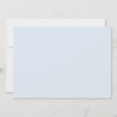 ママと赤ちゃんライオンのベビーシャワー招待状 招待状 (裏面)