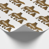 ママと2つの子のママ ラッピングペーパー (角)