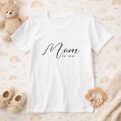 ママになった記念に贈るプレゼント 名前入り Tシャツ