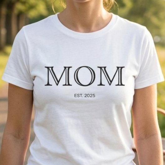 ママになった記念ギフト Tシャツ