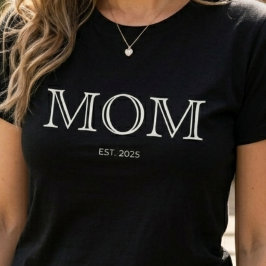 ママになった記念ギフト Tシャツ
