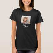ママになってから写真 Tシャツ (正面)