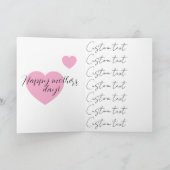 ママになってくれてありがとう！ カード (内部)