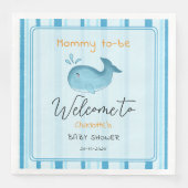 ママになるあなたへ かわいいクジラのベビーシャワー (正面)