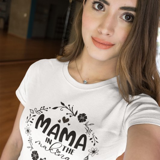 ママになるまでの物語 妊娠発表 ウーマン Tシャツ