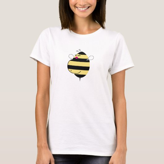 ママになるミツバチ Tシャツ (正面)
