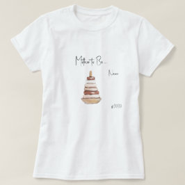 ママになる人へのボヘミアンなベビーシャツTシャツ Tシャツ