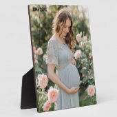 ママになる人へ Mother's Day フォトプラーク (側面)