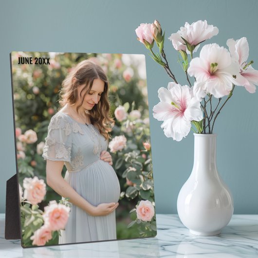 ママになる人へ Mother's Day フォトプラーク