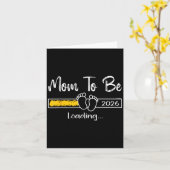 ママになる人2026 間もなく マミーに昇格予定Ｔ カード (黄色い花)