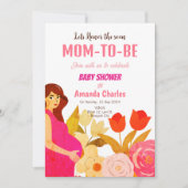 ママになる人 招待状 (正面)