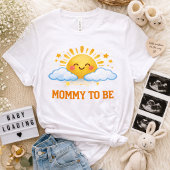 ママになる幸せ Sunshine ベビーシャワー Tシャツ