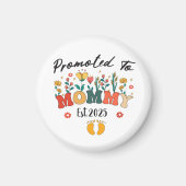 ママになる2025年: 新しい母親の記念品 マグネット (正面)