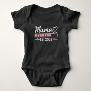 ママになる2026妊娠発表 ベビーボディスーツ