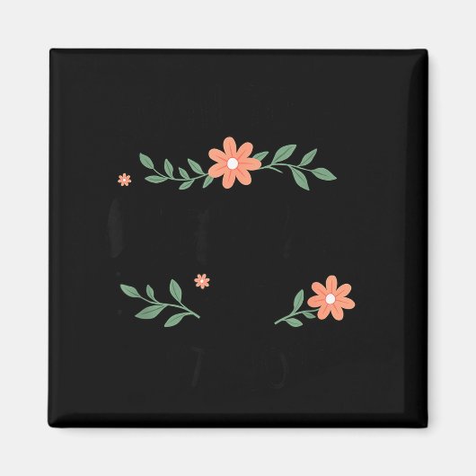 ママになる2026 - 初の妊娠発表 マグネット (正面)