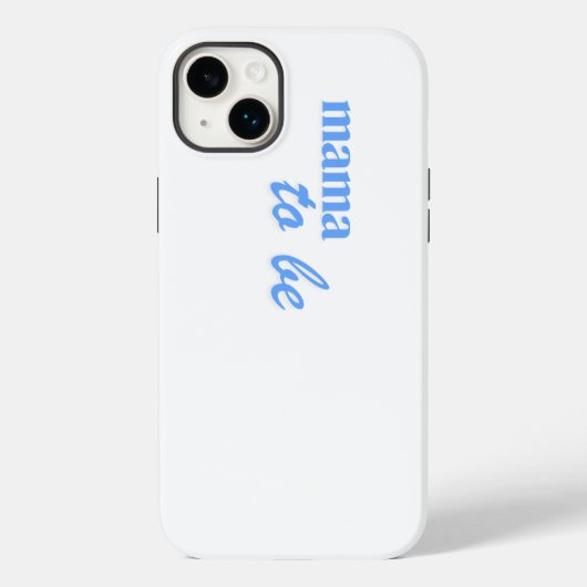 "ママになる" Phone14ケース  Case-Mate iPhoneケース (裏面)