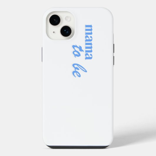 "ママになる" Phone14ケース  iPhoneケース (裏面)