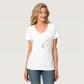 ママになる Tシャツ (正面フル)
