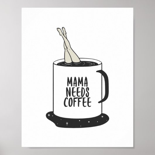 ママにはコーヒーが必要 ポスター (正面)