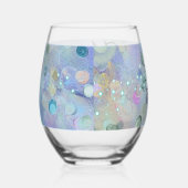 ママにはワイングラス独身のが必要 ステムなしワイングラス (右)