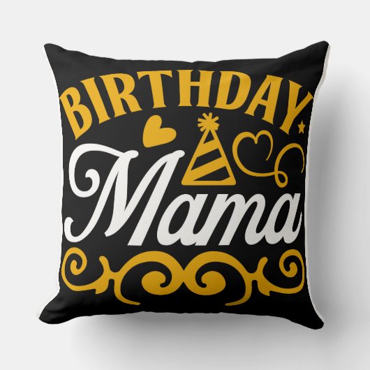 ママにぴったりの誕生日プレゼント クッション (正面)