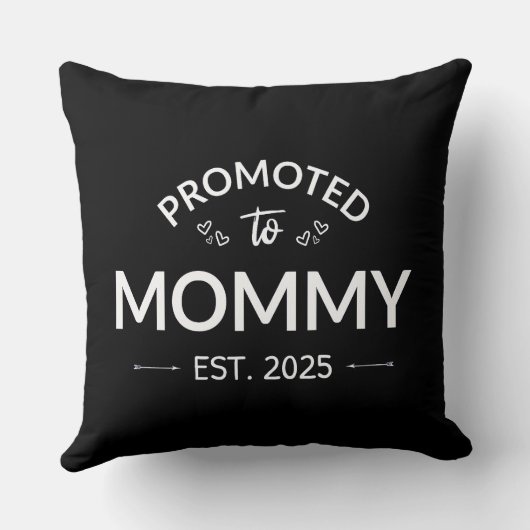 ママに昇進。2025 II クッション (裏面)