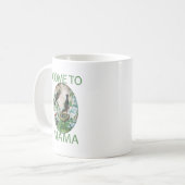 ママに自分来の作成 コーヒーマグカップ (正面左)