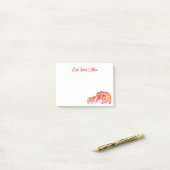 ママに電話してママに投稿ノート ポストイット (デスク上)