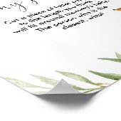 ママのおなか鹿の赤ちゃんシャワーゲーム ポスター (角)