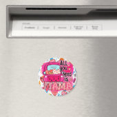 ママのお母さんの日の挨拶 マグネット (インサイチュ (食洗機))