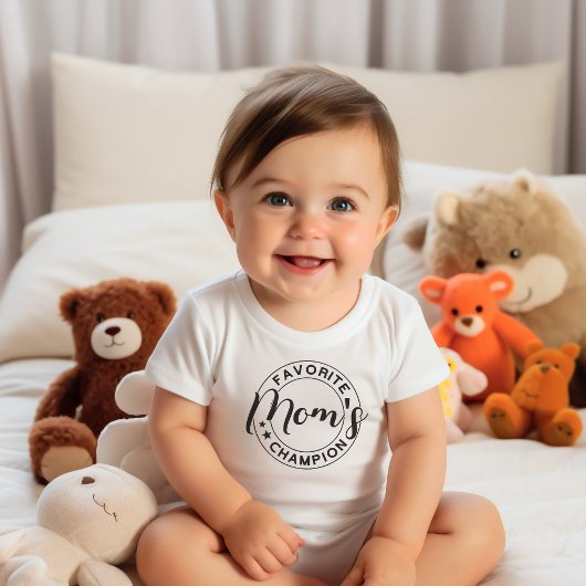 ママのお気に入りのチャンピオン ベビーボディスーツ