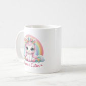 ママのお気に入り猫 コーヒーマグカップ (正面左)