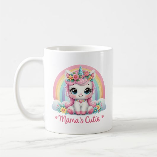 ママのお気に入り猫 コーヒーマグカップ (左)