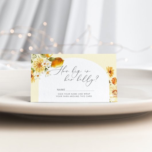 ママのお腹の大きさはどれくらい？ エンクロージャーカード