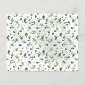 ママのお腹の大きさ グリーンシャワーゲームカード チラシ (裏面)