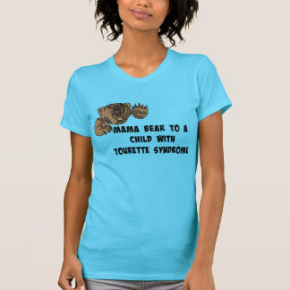 ママのくまかTourettesは形容詞ではないです Tシャツ
