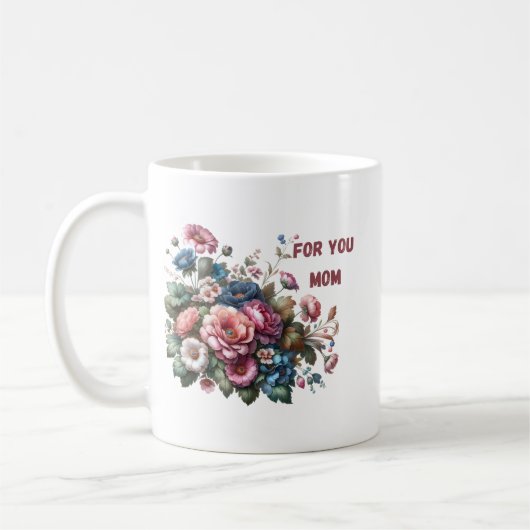 ママのために コーヒーマグカップ (左)